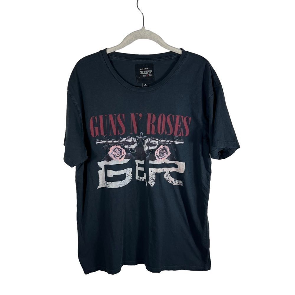 Riff Stars Guns an’ Roses Concert Graphic T Shirt